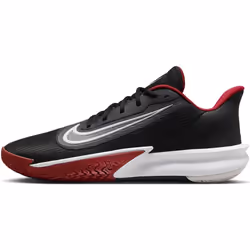 Chaussures de basketball - Nike - Precision VII - Noir - Rouge - Blanc