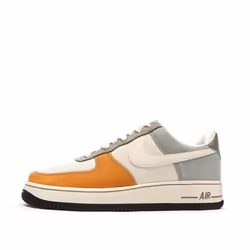 Air Force 1 Baskets Ecru/Bleu/Orange Homme Nike