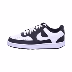 Chaussures Femme - NIKE - Court Vision Low Next Nature - Noir - Lacets - Plat