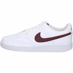 Baskets Blanc/Bordeaux Homme Nike Court Vision Low