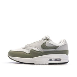 Baskets Blanches/Kaki Femme Nike Air Max 1