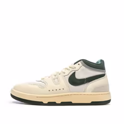 Baskets Blanches/Vertes Homme Nike Attack