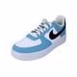 Baskets - NIKE - Air Force 1 07 Next Nature - Femme - Bleu - Lacets - Plat