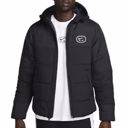 Manteau dhiver - NIKE - Sportswear Air Synthetic Fill - Veste à capuche - Technologie Therma-FIT - Noir