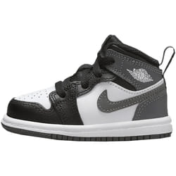 Chaussures pour Bébé - Nike - Air Jordan 1 Mid (Td) - Noir - Lacets - Plat