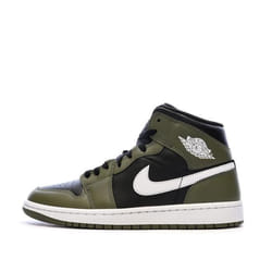 Air Jordan 1 Mid Kaki/Noir Homme Nike