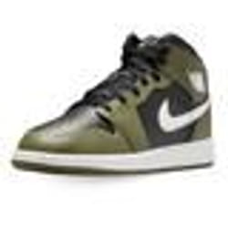 Chaussures Enfant - NIKE - Air Jordan 1 Mid (Gs) - Vert - Lacets - Synthétique