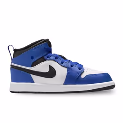 Chaussures - Nike - Air Jordan 1 Mid (Ps) - Enfant - Bleu - Respirant