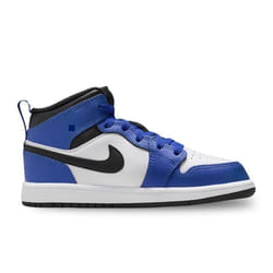 Chaussures - Nike - Air Jordan 1 Mid (Ps) - Enfant - Bleu - Respirant