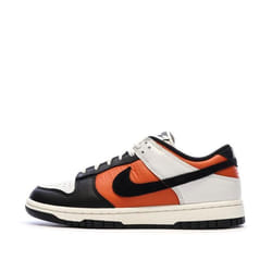 Dunk Low Retro Blanc/Noir/Orange Homme Nike