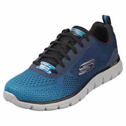 Baskets - Skechers - TRACK RIPKENT - Homme - 47.5 EU - Bleu marin - Textile - Boucle de serrage