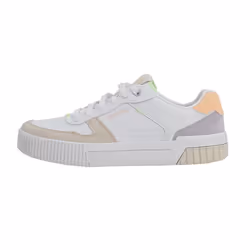 Sneakers Jade Stylish Type Daim Blanc