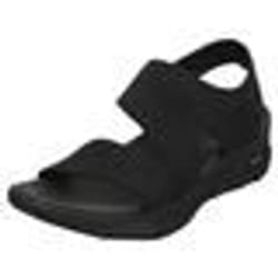 Sandales pour Femme - SKECHERS - Arch Fit - Brightest Day - Noir - A élastique - Synthétique - Plat - Adulte