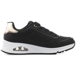 Chaussures pour Fille - SKECHERS - Uno Gen1 - Noir - Lacets - Synthétique