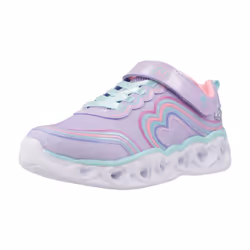 Skechers modèle Heart Lights - Retro Violet