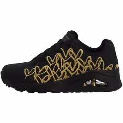 Skechers modèle Uno - Golden Heart Noir