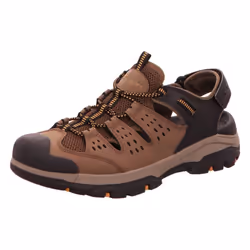 Sandale outdoor fermée Skechers Homme Marron - Système de fermeture Scratch - Dessus / Tige Synthétique