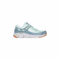 Baskets - SKECHERS - SUMMITS AT - ARTISTS BLUF - Vert - Talon plat - Lacets - Bout rond