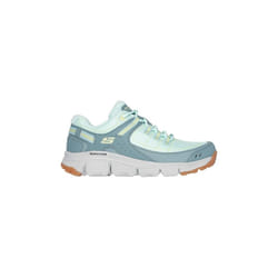 Baskets - SKECHERS - SUMMITS AT - ARTISTS BLUF - Vert - Talon plat - Lacets - Bout rond