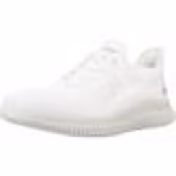 Baskets Skechers Femme Blanc - SKECHERS - 117417-OFWT - Sportif et confortable - Lacets - Plat - Textile