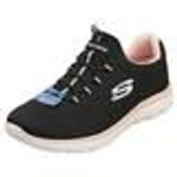 Chaussures Femme - SKECHERS Summits Artistry Chic - Noir - Lacets - Talon Plat