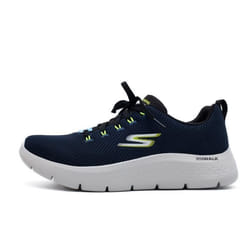 Baskets de marche Skechers Go Walk Flex - Vespi - Homme - Lacets - Bleu