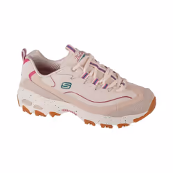 Baskets Skechers Femme Beige - SKECHERS - DLites® culte - Lacets - Adulte - Synthétique