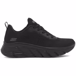 Zapatos Skechers Zapatos Mujer - SKECHERS - Bobs Sport - Noir - Lacets - Plat - Textile