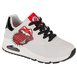 Sneakers Uno Rolling Stones Single Synthétique Blanc