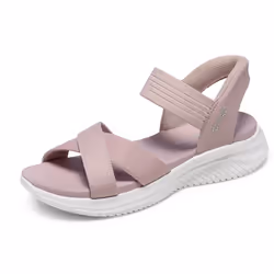 Skechers modèle Slip - Ins Ultra Flex 3.0 Rose