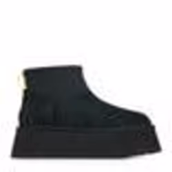 Botte - UGG - 1168170 CHE CLASSIC MINI DIPPER - Couleur Noir - Talon Plat - Tige Basse