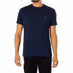 T-shirt Homme Timberland Dunstan River Bleu - 100% Cotton - Manches courtes - Col arrondi