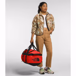 The North Face NF0A52SA sac de voyage 71 L Nylon, Polyester Noir, Rouge - Vue supplémentaire 5
