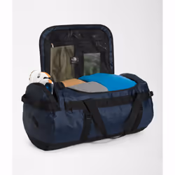 The North Face Base Camp Duffel L sac de voyage 95 L Polyester Noir, Marine