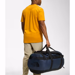 The North Face Base Camp Duffel L sac de voyage 95 L Polyester Noir, Marine - Vue supplémentaire 4