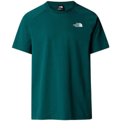 the north face m s/s north faces tee vert