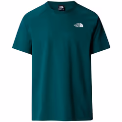 the north face m s/s north faces tee vert