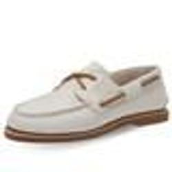 Chaussures Bateau - TIMBERLAND - Classic Boat 2 Eye - Femme - Cuir - Blanc