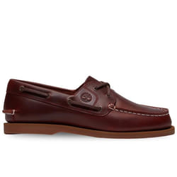 Chaussures Bateau - TIMBERLAND - Classic Boat 2 Eye - Femme - Rouge - Cuir