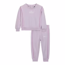 Nike Survêtement pour Bébé et Petit enfant Essentials Crew Violet 16M606-P6I