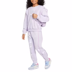 Nike Survêtement pour Fille Essentials Crew Violet 36M606-P6I