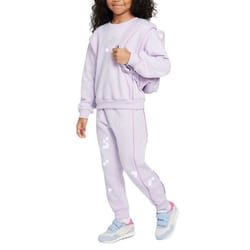 Nike Survêtement pour Fille Essentials Crew Violet 36M606-P6I