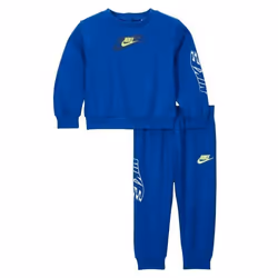 Nike Survêtement pour Bébé et Petit enfant On the Move Bleu 66M727-U89