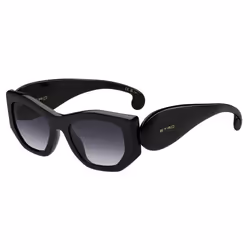 Lunettes de Soleil Etro ETROPAISLEY 53/20/145 BLACK/GREY SHADED acétate femme ETROPAISLEY