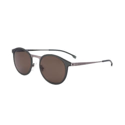 Lunettes de Soleil Hugo Boss BOSS 1245/S 49/21/150 EEM MATTE KHAKY OLIVE STAINLESS STEEL MAN HUB SUN BOSS 1245/S EEM 49 21 150