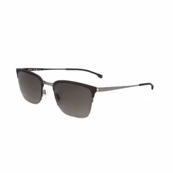 Lunettes de Soleil Hugo Boss BOSS 1244/S 55/22/150 05N MATTE BROWN RUTHENIUM STAINLESS STEEL MAN HUB SUN BOSS 1244/S 05N 55 2 ...