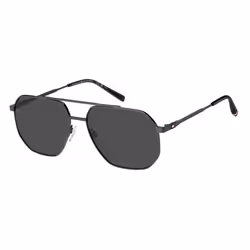 Lunettes de Soleil Tommy Hilfiger TH 2191/S 60/16/145 RUTHENIUM/GREY métal homme TH 2191/S