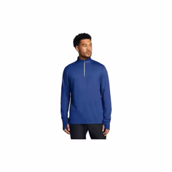 under armour ua launch pro 1/4 à  fermeture éclair bleu