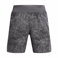 under armour ua launch pro 7 printed shorts gris