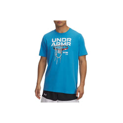 Under Armour Hoops Net T-Shirt Hommes 1390188-452 T:L C:BLEU